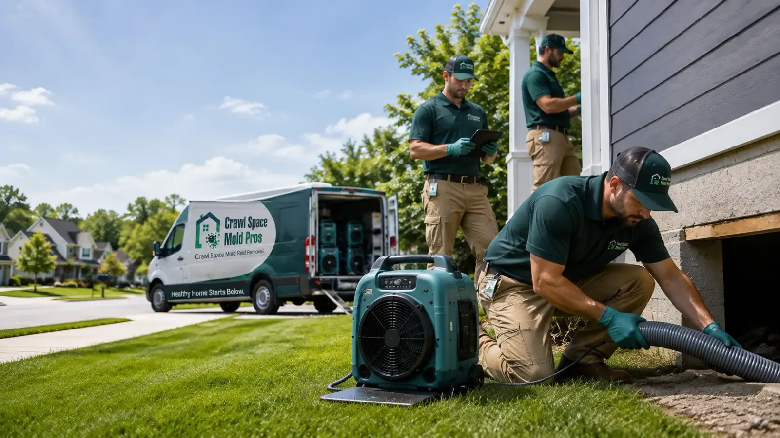Crawl Space Mold Removal in Escondido, CA